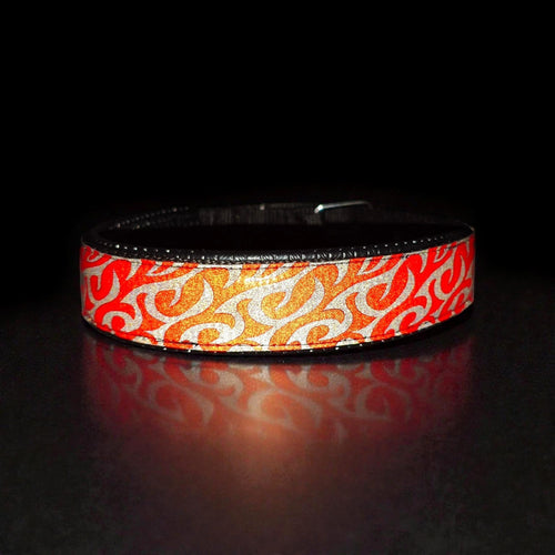 GLO-TEX Tribal Fényvisszaverő Nyakörv