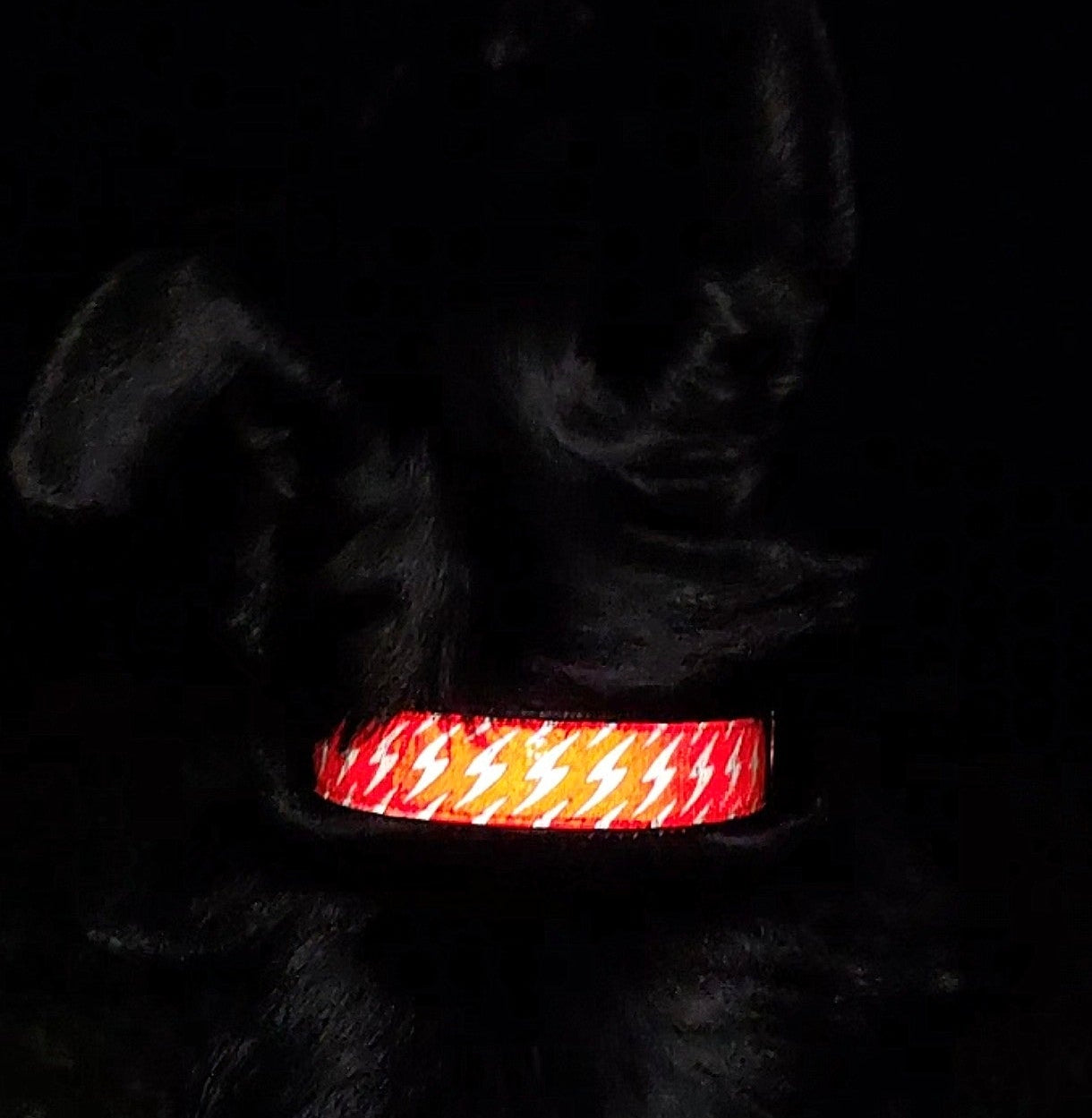 GLO-TEX Villám Fényvisszaverő Nyakörv