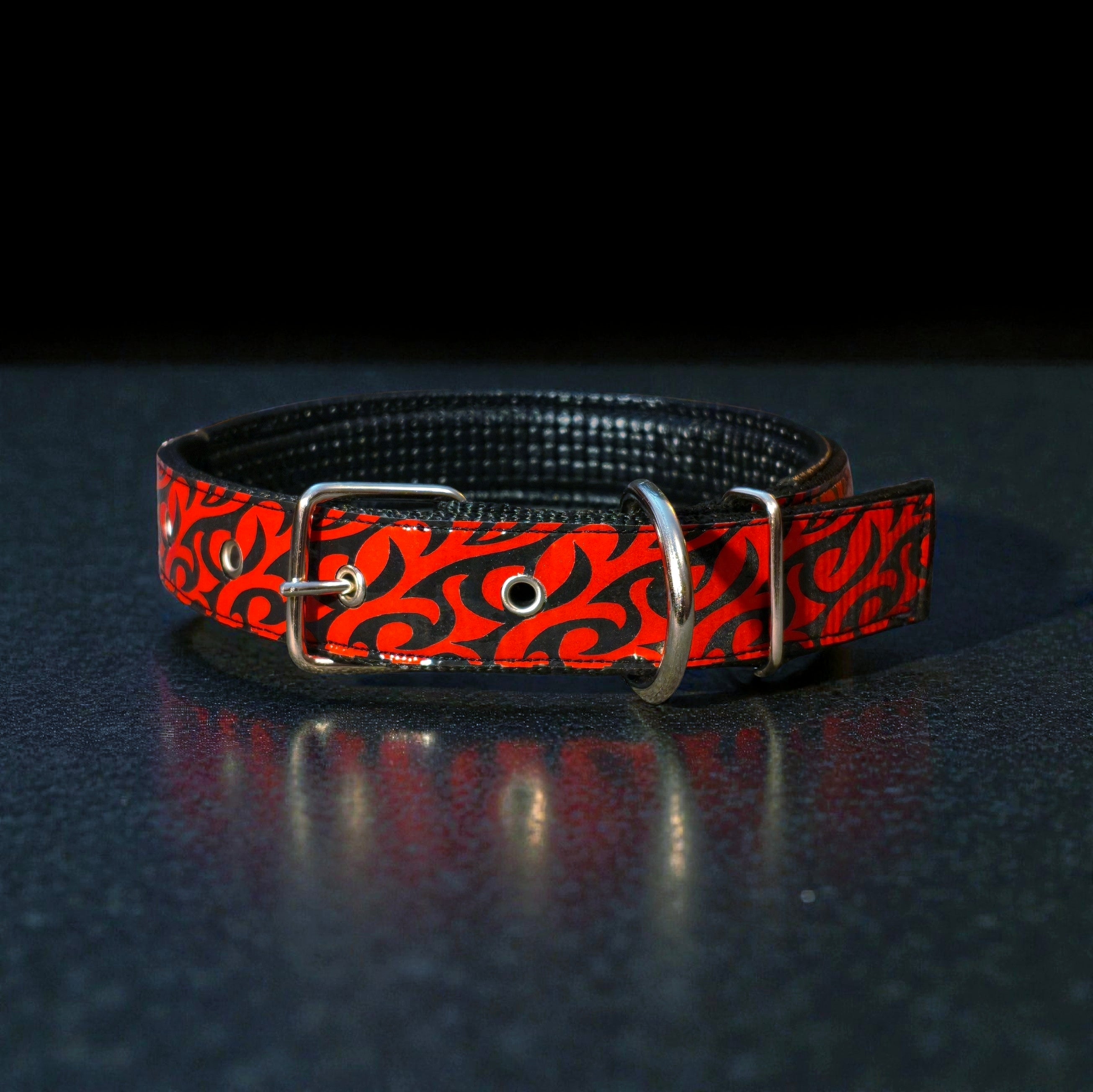 GLO-TEX Tribal Fényvisszaverő Nyakörv