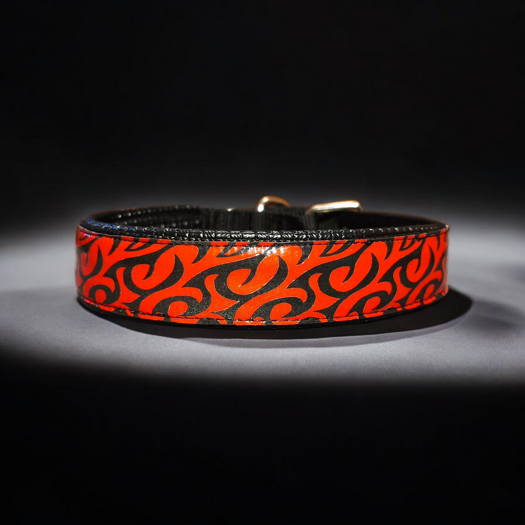 GLO-TEX Tribal Fényvisszaverő Nyakörv